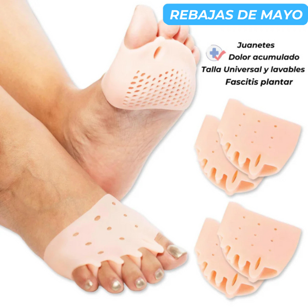 ÚLTIMAS PIEZAS - Almohadillas terapéuticas con Separador de dedos l PharmaToe™